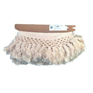 Samuel & Sons 2 Yds 7" Cotton Tassel Fringe 03 Natural Border Trim Designer Upho